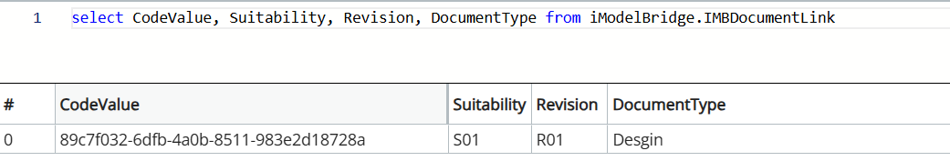 DocumentAttributesInIModelConsole